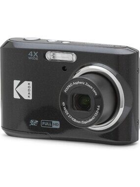 16MP Digital Point & Shoot Camera - Compact, Lightweight, Easy to Use, Black